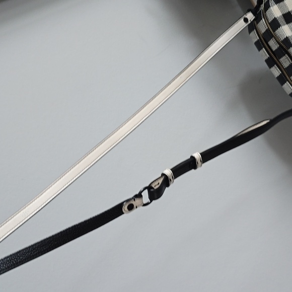 Tory Burch Perry Bombe Gingham Mini Crossbody Bag - Picture 11 of 12